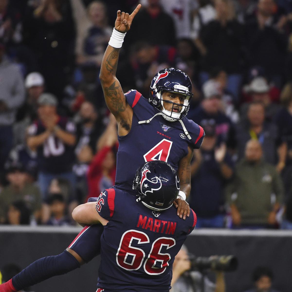 Deshaun Watson on Beating Patriots: Had to at Least Get ...