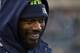 PHILADELPHIA, PA - NOVEMBER 24: Jadeveon Clowney #90 of the Seattle Seahawks reacts from the bench against the Philadelphia Eagles at Lincoln Financial Field on November 24, 2019 in Philadelphia, Pennsylvania. (Photo by Mitchell Leff/Getty Images)