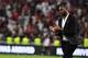 Nice's French head coach Patrick Vieira reacts during the French L1 football match Nice (OGCN) vs Lille (OSC) on September 28, 2019 at the Allianz Riviera stadium in Nice, southern France. (Photo by YANN COATSALIOU / AFP) (Photo credit should read YANN COATSALIOU/AFP via Getty Images)
