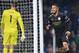 Manchester City's Brazilian striker Gabriel Jesus celebrates after scoring their second goal during the English Premier League football match between Burnley and Manchester City at Turf Moor in Burnley, north west England on December 3, 2019. (Photo by Paul ELLIS / AFP) / RESTRICTED TO EDITORIAL USE. No use with unauthorized audio, video, data, fixture lists, club/league logos or 'live' services. Online in-match use limited to 120 images. An additional 40 images may be used in extra time. No video emulation. Social media in-match use limited to 120 images. An additional 40 images may be used in extra time. No use in betting publications, games or single club/league/player publications. / (Photo by PAUL ELLIS/AFP via Getty Images)