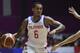 JAKARTA, INDONESIA - AUGUST 21: Jordan Clarkson #6 of Philippines in action during Basketball Men's Preliminary Round Group D match between Philippines and China on day three of the Asian Games on August 21, 2018 in Jakarta, Indonesia. (Photo by Fred Lee/Getty Images)