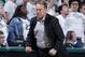 Michigan State coach Tom Izzo reacts against Duke during the second half of an NCAA college basketball game, Tuesday, Dec. 3, 2019, in East Lansing, Mich. Duke won 87-75. (AP Photo/Al Goldis)