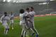 Real Madrid's Dani Carvajal, second right, celebrates with teammates Sergio Ramos, right, and Marcelo after scoring his side's second goal during the Spanish La Liga soccer match between Real Madrid and Alaves at Mendizorroza stadium, in Vitoria, northern Spain, Saturday, Nov. 30, 2019. (AP Photo/Alvaro Barrientos)
