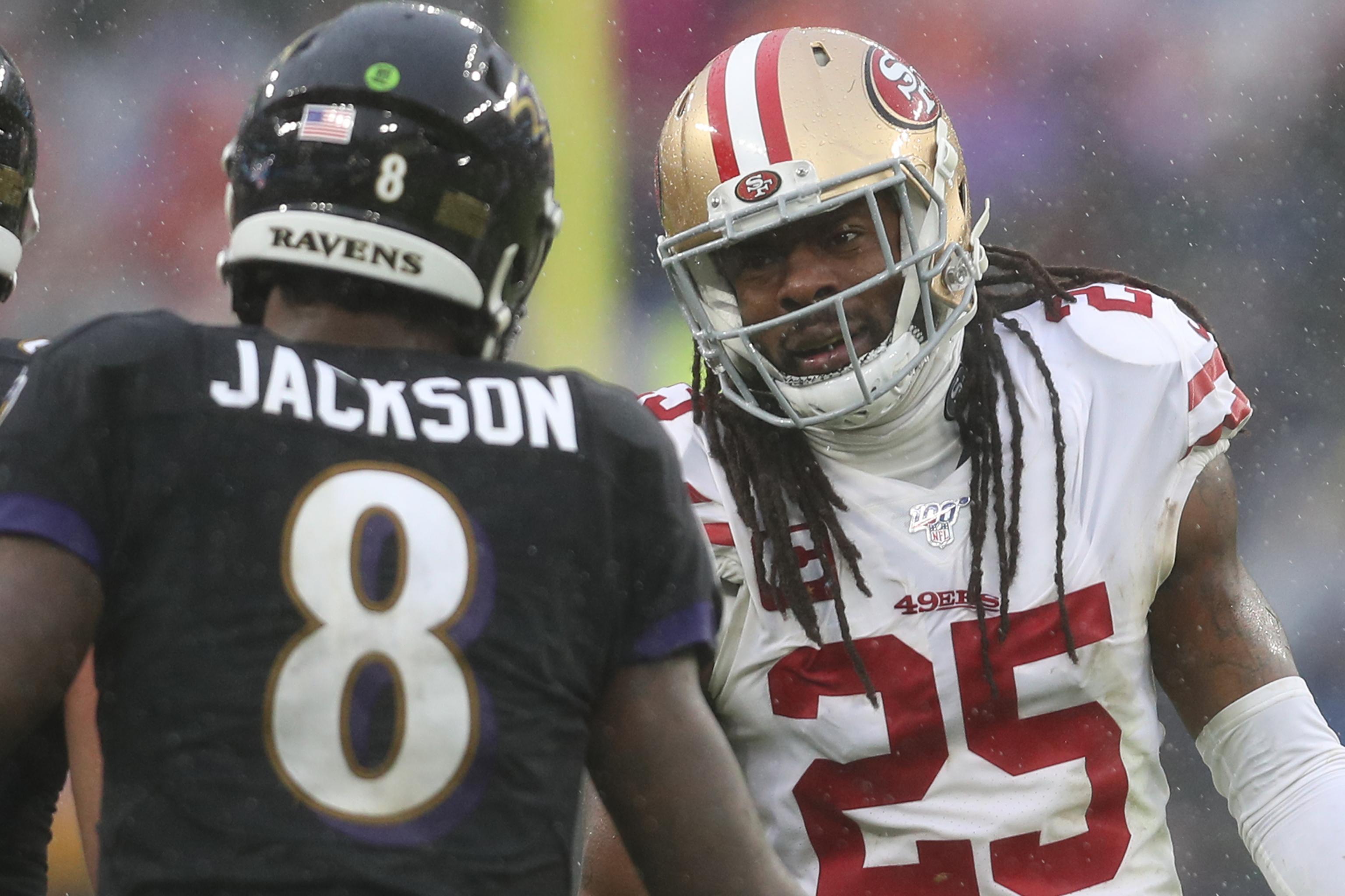 49ers suspend analyst over 'dark skin' remarks about Ravens' Lamar