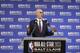 NBA Commissioner Adam Silver speaks during a news conference at Vivint Smart Home Arena, Wednesday, Oct. 23, 2019, in Salt Lake City. The NBA announced that Salt Lake City has been selected to host the NBA All-Star Game in 2023. (AP Photo/Rick Bowmer)