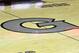 WASHINGTON, DC - JANUARY 15: The Georgetown Hoyas logo the floor before a college basketball game between the Marquette Golden Eagles and the Georgetown Hoyas at Capital One Arena on January 15, 2019 in Washington, DC. (Photo by Mitchell Layton/Getty Images) *** Local Caption ***