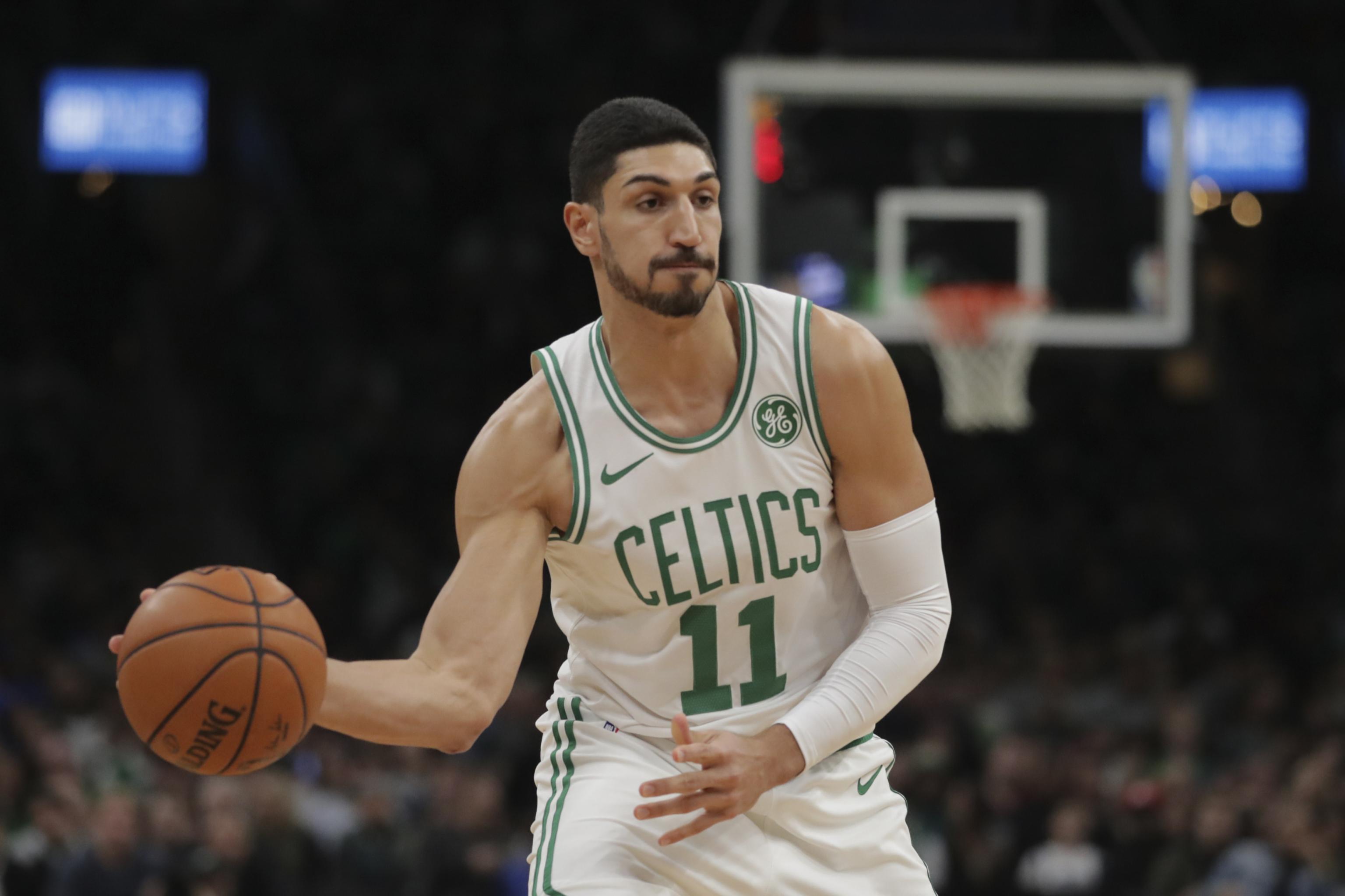Celtics' Enes Kanter's lack of playing time is 'strictly based on