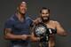 NEW YORK, NEW YORK - NOVEMBER 02: (R-L) Jorge Masvidal and Dwayne 'The Rock' Johnson pose for a portrait backstage during the UFC 244 event at Madison Square Garden on November 02, 2019 in New York City. (Photo by Mike Roach/Zuffa LLC via Getty Images)