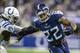INDIANAPOLIS, IN - DECEMBER 01: Derrick Henry #22 of the Tennessee Titans runs for a touchdown in the third quarter of the game against the Indianapolis Colts at Lucas Oil Stadium on December 1, 2019 in Indianapolis, Indiana. (Photo by Bobby Ellis/Getty Images)