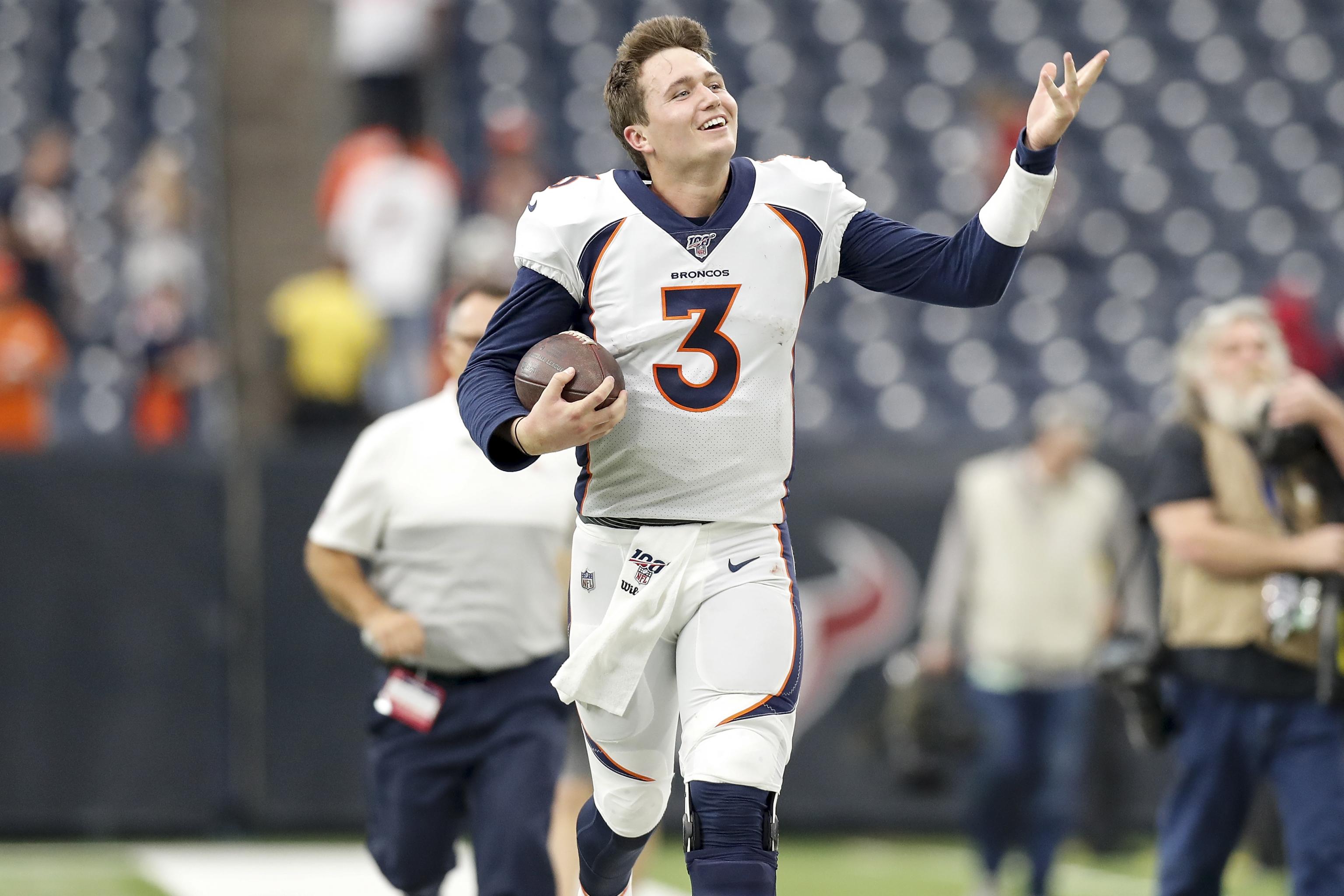 Drew Lock named NFL Rookie of the Week after win vs. Texans