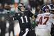 Philadelphia Eagles' Carson Wentz passes during the second half of an NFL football game against the New York Giants, Monday, Dec. 9, 2019, in Philadelphia. (AP Photo/Michael Perez)
