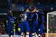 LONDON, ENGLAND - DECEMBER 10: Tammy Abraham of Chelsea celebrates with team mates after scoring the opening goal during the UEFA Champions League group H match between Chelsea FC and Lille OSC at Stamford Bridge on December 10, 2019 in London, United Kingdom. (Photo by Craig Mercer/MB Media/Getty Images)