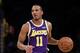 Los Angeles Lakers' Avery Bradley (11) during an NBA basketball game against the Miami Heat Friday, Nov. 8, 2019, in Los Angeles. (AP Photo/Marcio Jose Sanchez)