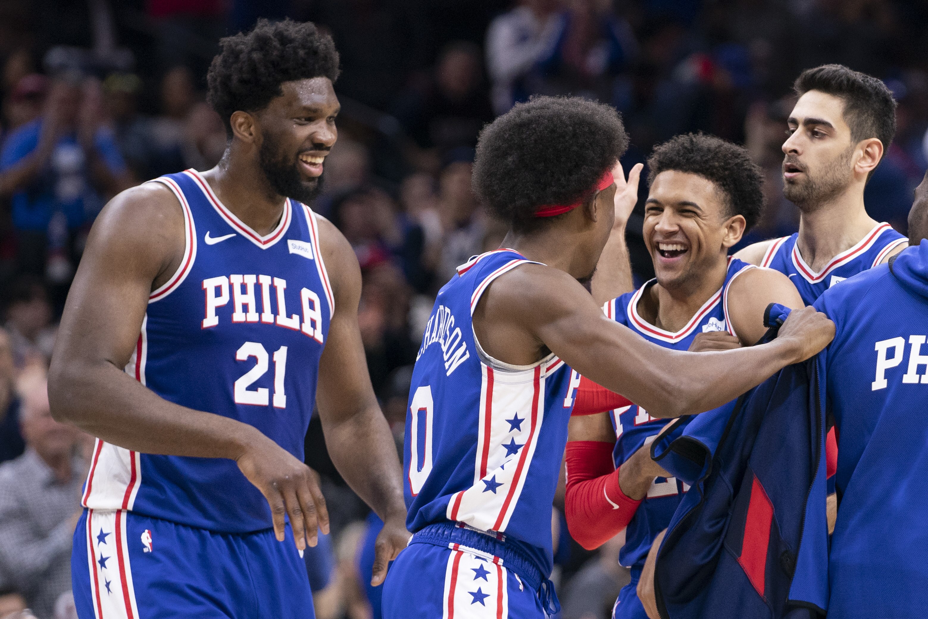 領跑全聯盟！大帝22+10+6，Barton 26分，76人復仇金塊奪開季主場13連勝（影）-黑特籃球-NBA新聞影音圖片分享社區