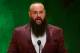LAS VEGAS, NEVADA - OCTOBER 11: WWE wrestler Braun Strowman speaks during a WWE news conference at T-Mobile Arena on October 11, 2019 in Las Vegas, Nevada. Strowman will face heavyweight boxer Tyson Fury and WWE champion Brock Lesnar will take on former UFC heavyweight champion Cain Velasquez at the WWE's Crown Jewel event at Fahd International Stadium in Riyadh, Saudi Arabia on October 31. (Photo by Ethan Miller/Getty Images)