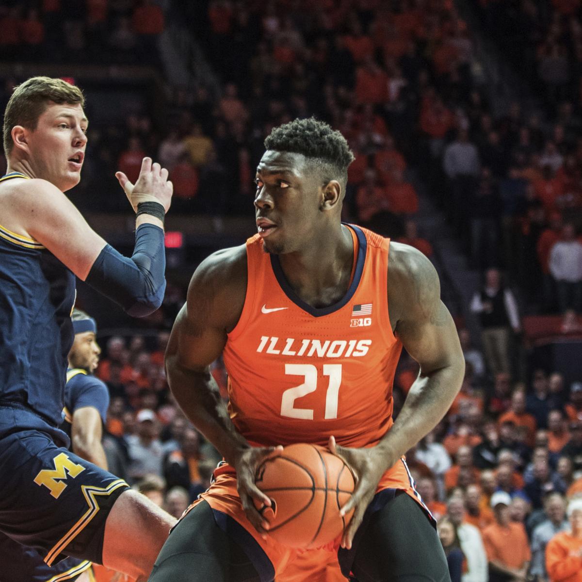 No 5 Michigan Upset By Unranked Illinois 71 62 Bleacher Report