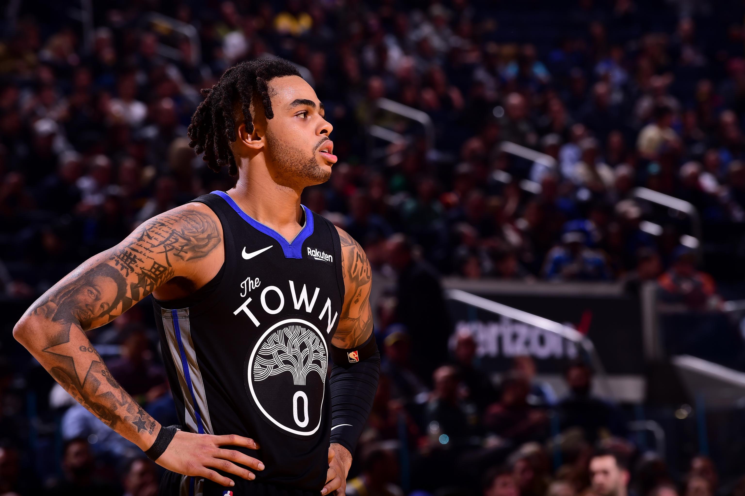 D'Angelo Russell Trade Rumors TWolves 'Remain Interested' in Warriors