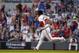 ATLANTA, GEORGIA - OCTOBER 09: Josh Donaldson #20 of the Atlanta Braves hits a solo home run against the St. Louis Cardinals during the fourth inning in game five of the National League Division Series at SunTrust Park on October 09, 2019 in Atlanta, Georgia. (Photo by Kevin C. Cox/Getty Images)