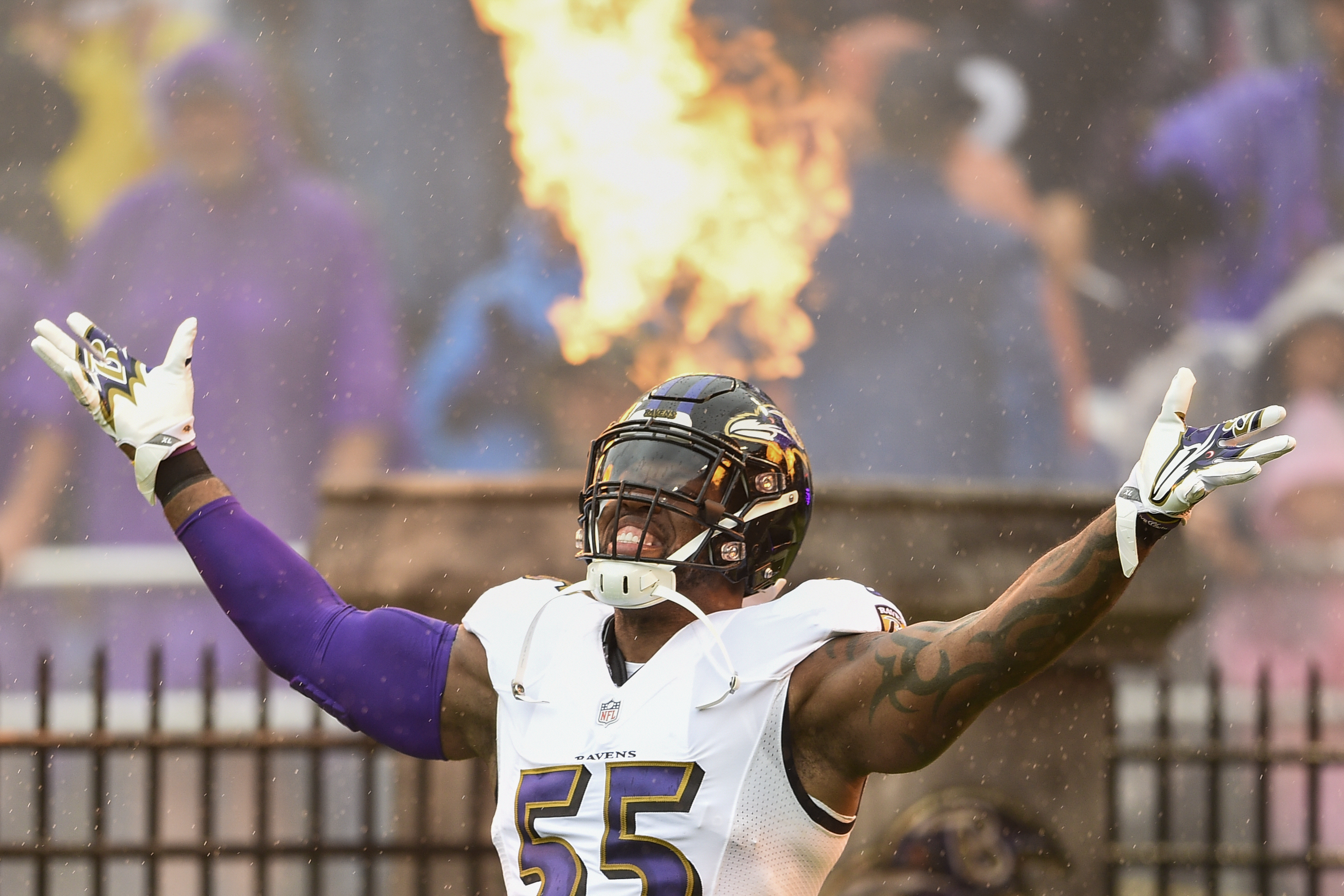 NFL: Terrell Suggs endures a losing return for the Baltimore Ravens in  Houston, NFL News