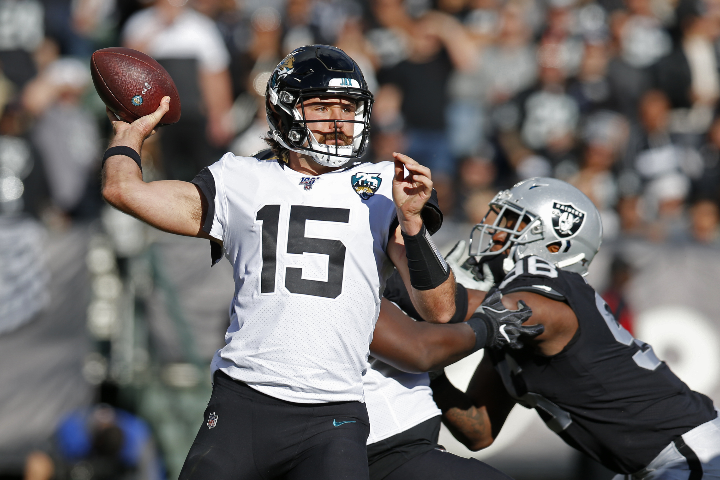 Jaguars spoil final Oakland game with 20-16 win over Raiders