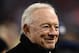 CHICAGO, ILLINOIS - DECEMBER 05: Jerry Jones, owner of the Dallas Cowboys, looks on from the sideline prior to a game against the Chicago Bears at Soldier Field on December 05, 2019 in Chicago, Illinois. The Bears defeated the Cowboys 31-24. (Photo by Stacy Revere/Getty Images)