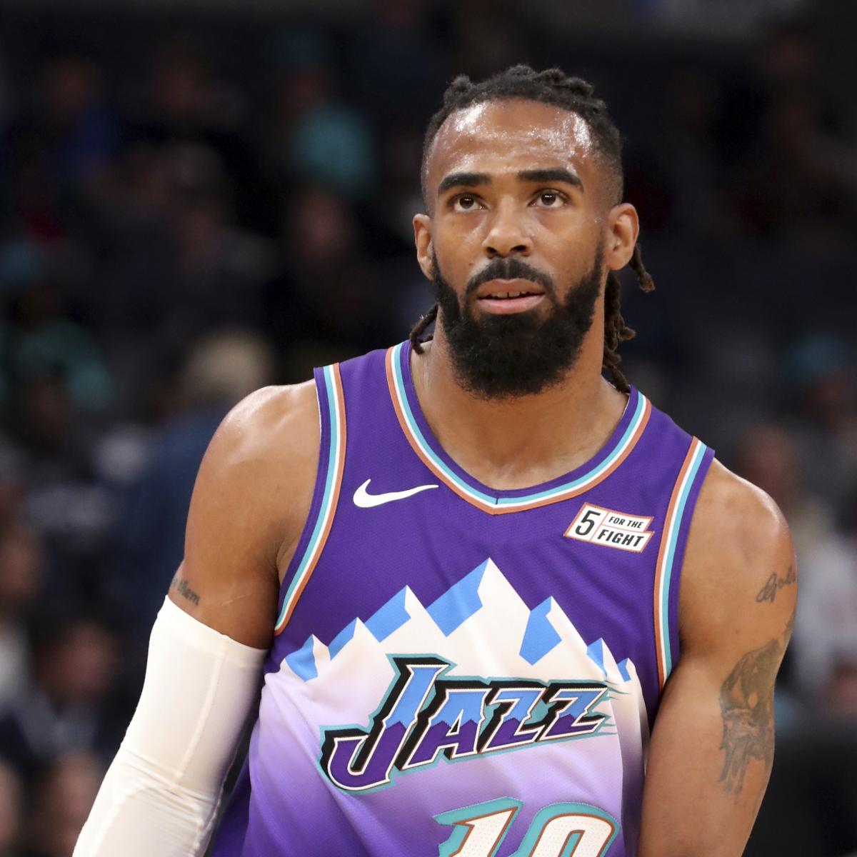 Report Jazz's Mike Conley to Miss Multiple Games with Hamstring Injury