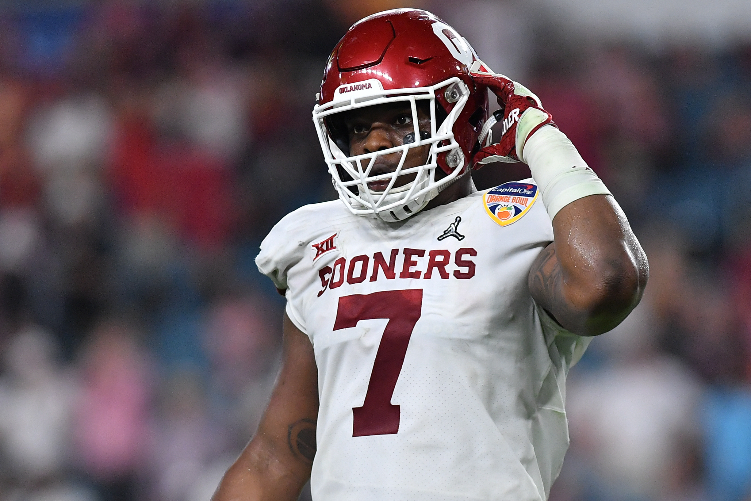 Report: Ronnie Perkins, 2 Oklahoma Players Suspended for Peach Bowl vs. LSU  | Bleacher Report | Latest News, Videos and Highlights