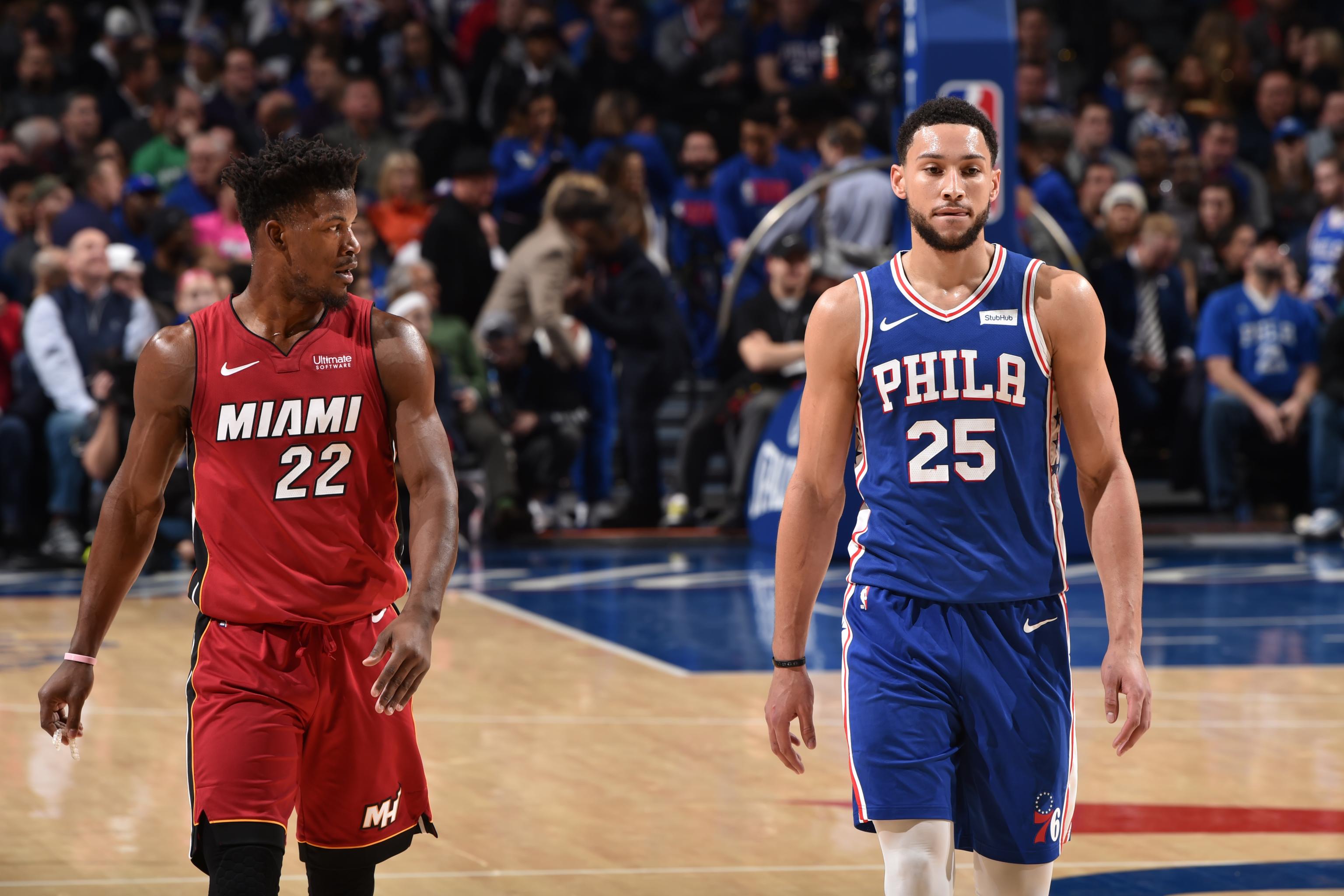 Jimmy Butler 'aggressively challenging' Philadelphia 76ers coach Brett  Brown, according to reports, NBA News