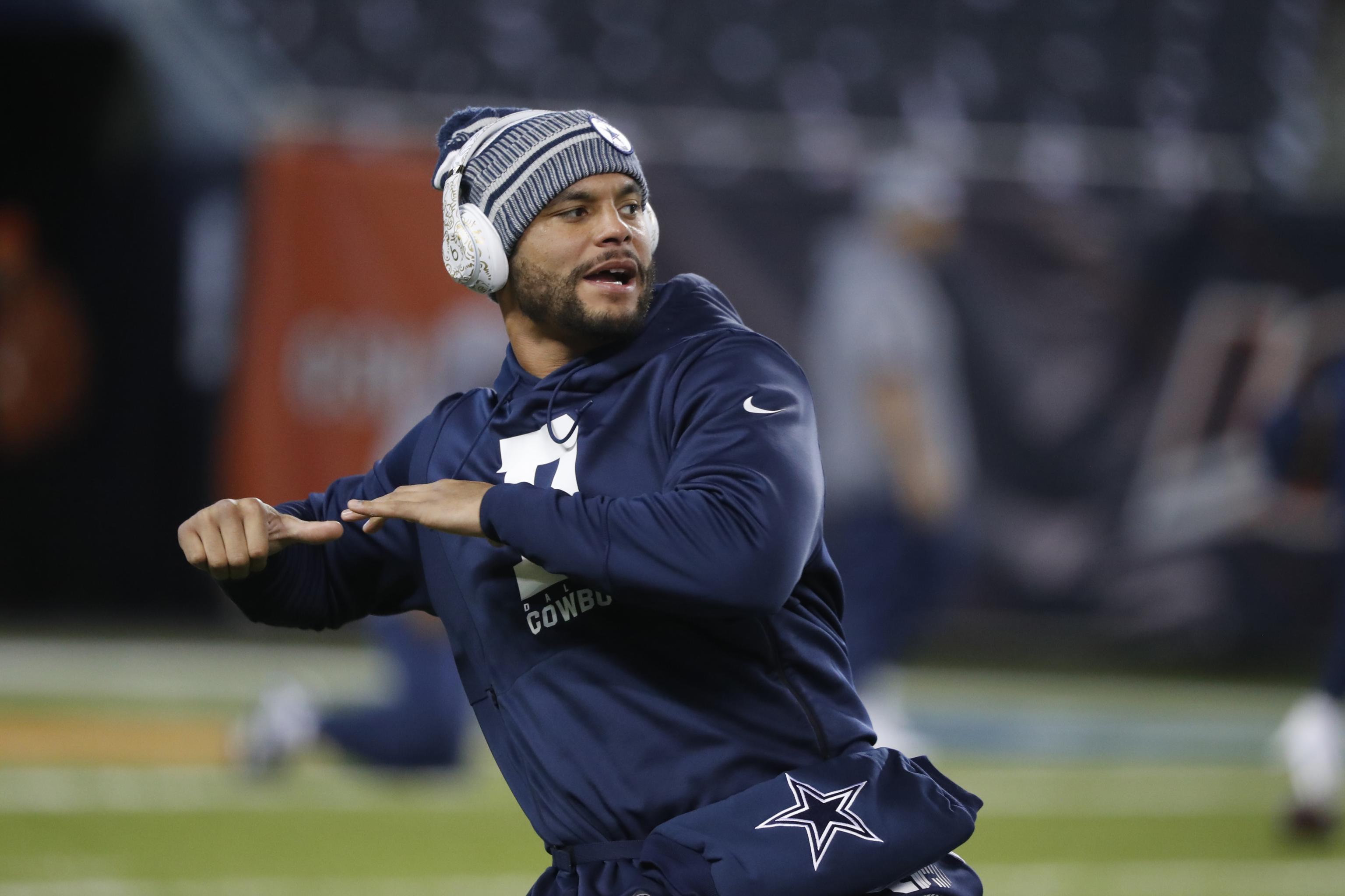 Cowboys Qb Dak Prescott 'good To Go' Vs. Eagles Despite Shoulder Injury