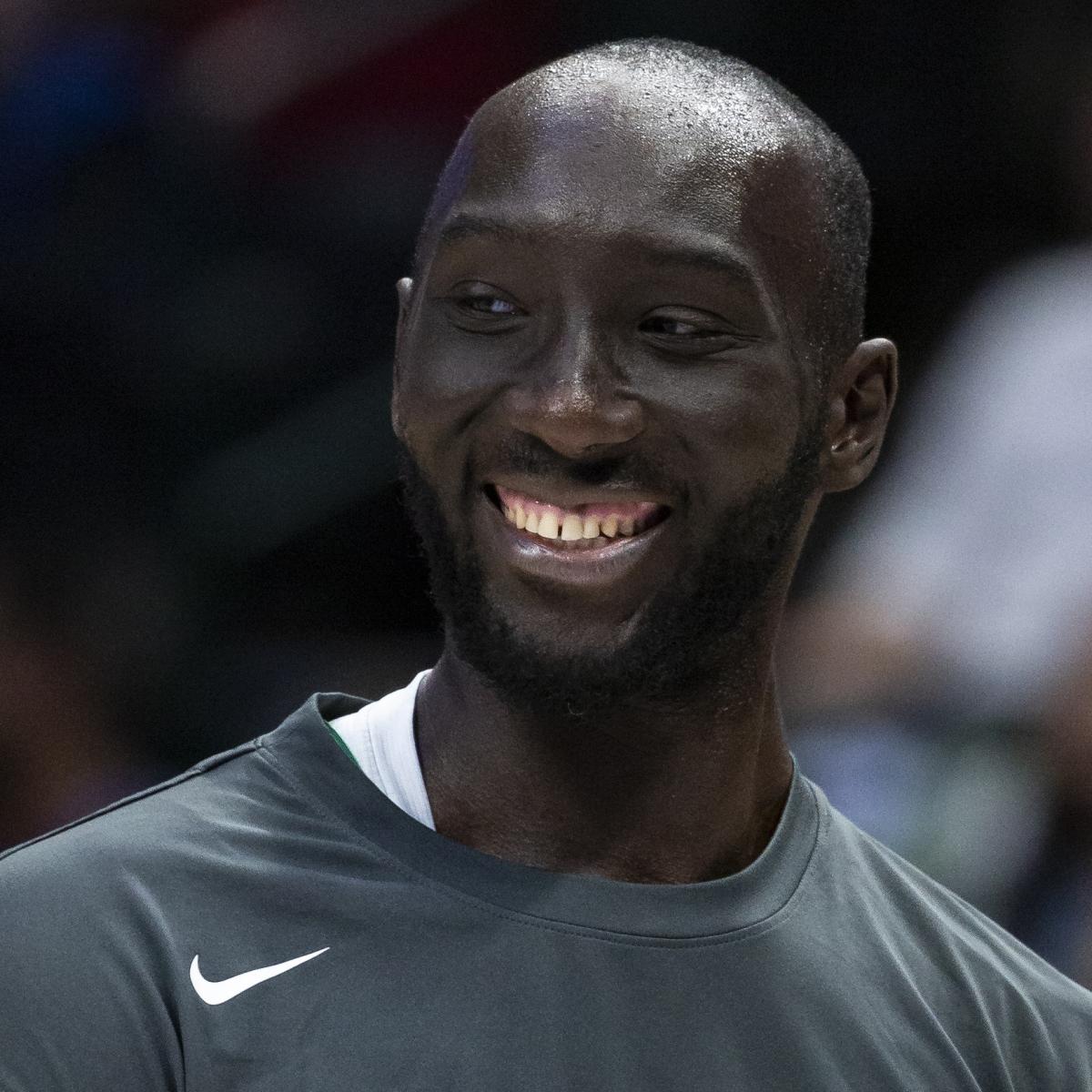 Tacko Fall Standing Reach 2024 Season Tani Christian