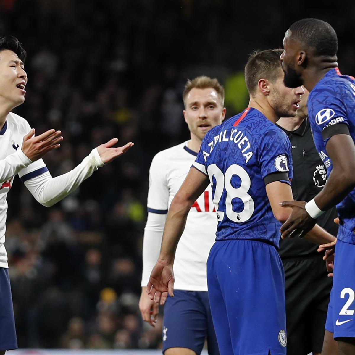 Jose Mourinho Slams Antonio Rudiger After Heung Min Son Red Card Vs Chelsea Bleacher Report Latest News Videos And Highlights