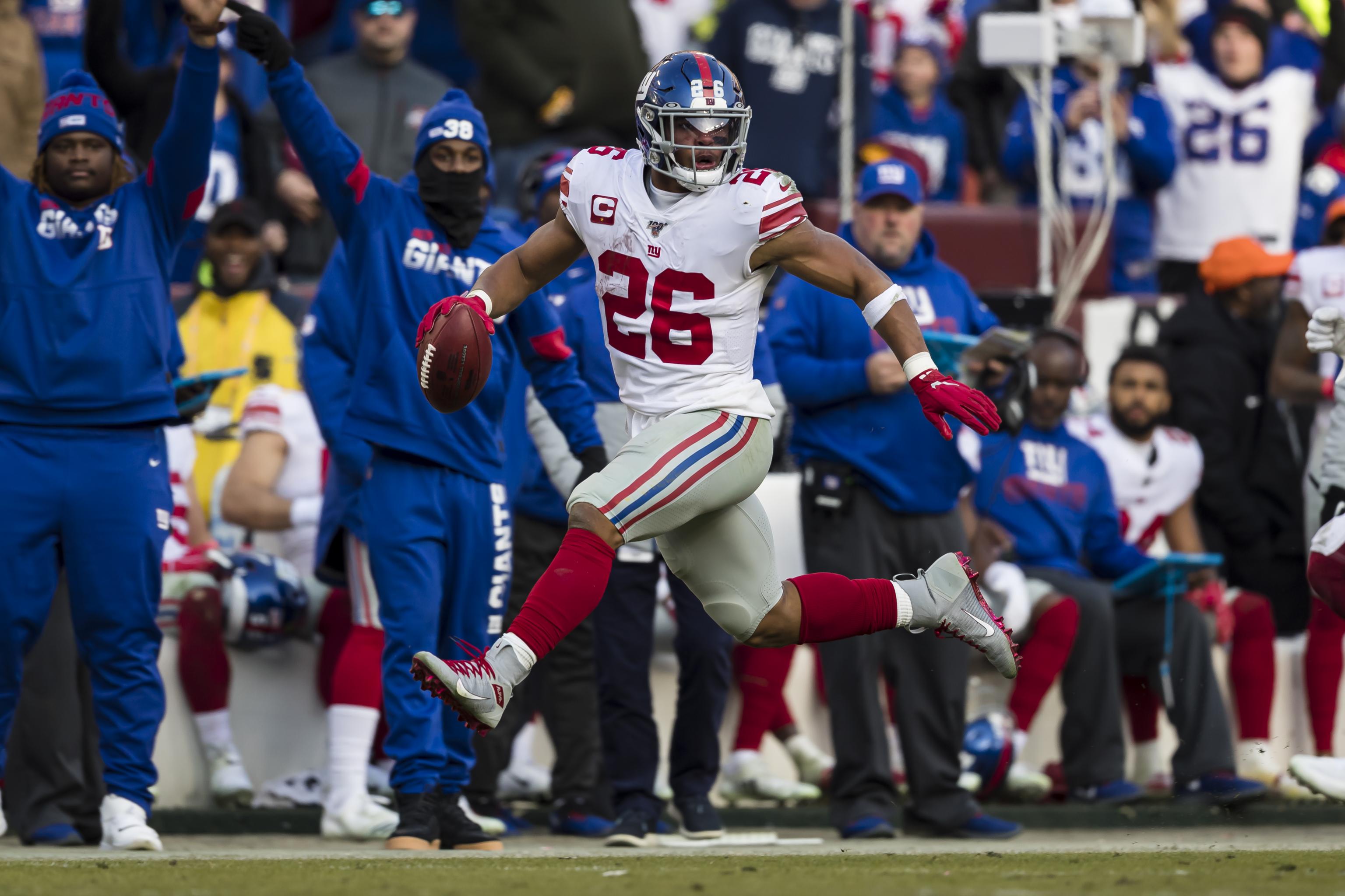 New York Giants: Game vs Redskins is all about Saquon Barkley