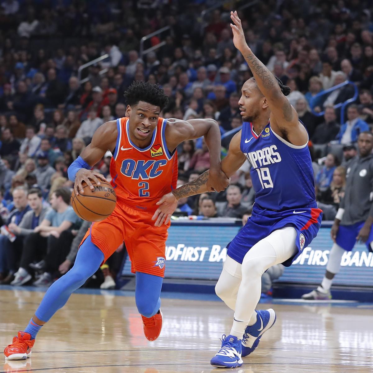 Chris Paul, Thunder Spoil Paul George's Return; Beat Clippers Without ...