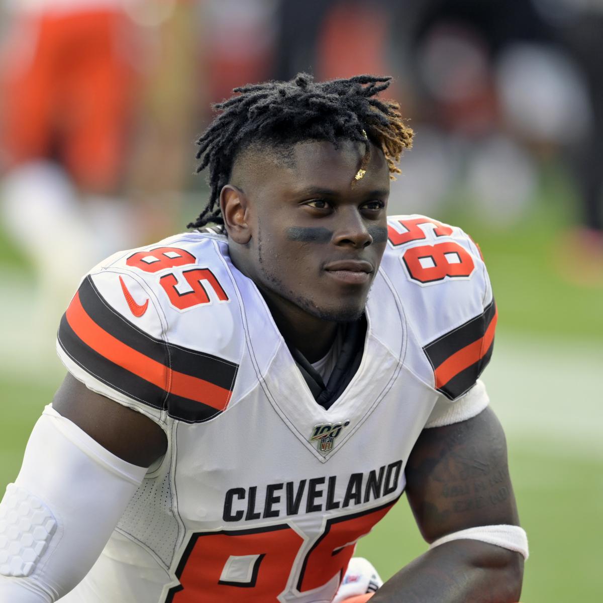 David Njoku on If He Has a Future with Browns 'That's a Good Question