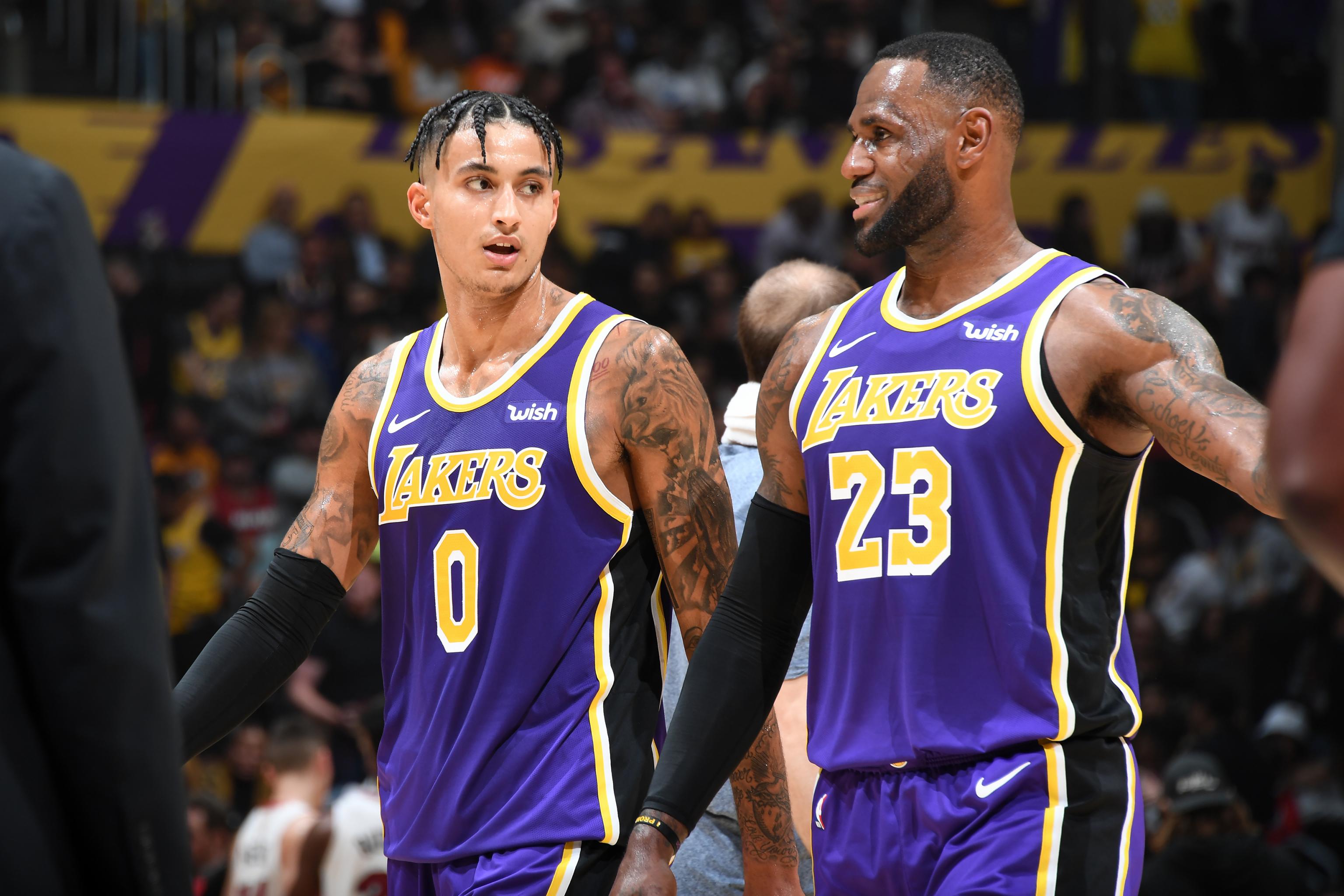Lakers Lebron James Kyle Kuzma Spoke About Trainer S Social Media Comments Bleacher Report Latest News Videos And Highlights