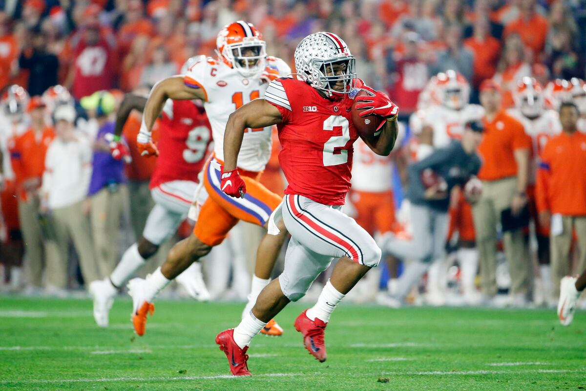 Video J.K. Dobbins Breaks Eddie SingleSeason OSU Rushing