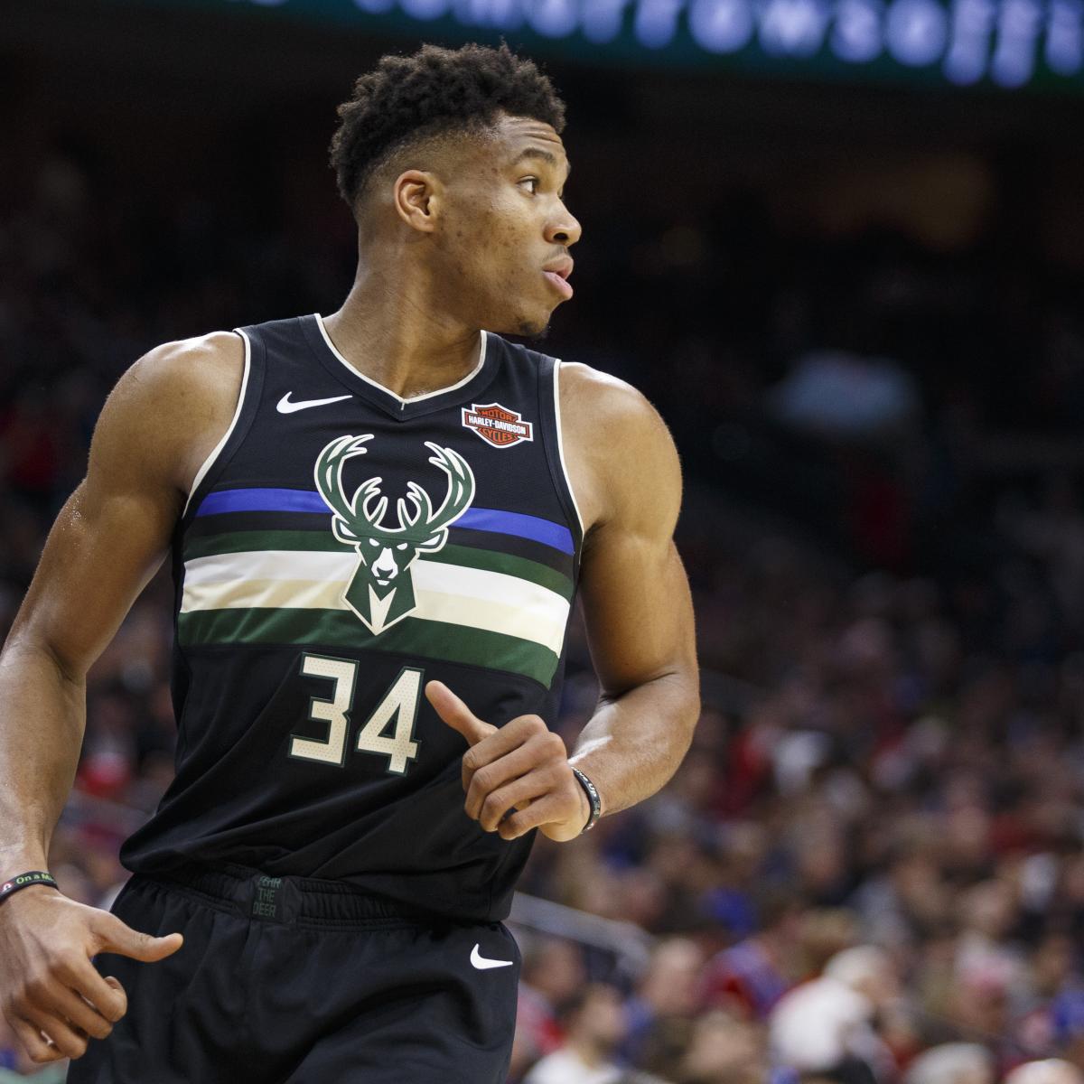 Bucks' Giannis Antetokounmpo Ruled Out vs. Wizards Because of Shoulder Injury ...1200 x 1200
