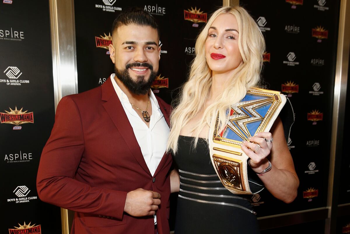 Look: WWE's Charlotte Flair, Andrade Reveal Engagement | News, Scores