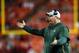 KANSAS CITY, MO - AUGUST 30: Head coach Mike McCarthy of the Green Bay Packers motions from the sidelines during the preseason game against the Kansas City Chiefs at Arrowhead Stadium on August 30, 2018 in Kansas City, Missouri. (Photo by Jamie Squire/Getty Images)