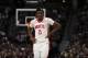 Houston Rockets center Clint Capela (15) in the second half of an NBA basketball game Wednesday, Nov. 20, 2019, in Denver. The Nuggets won 105-95. (AP Photo/David Zalubowski)