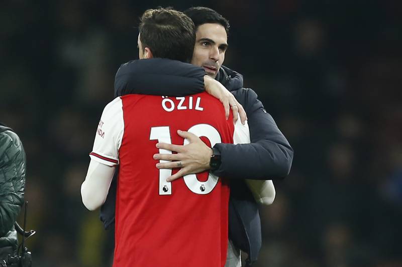 Image result for mesut ozil arteta