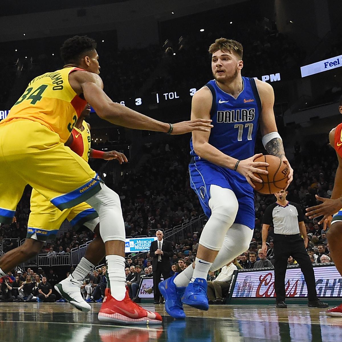 2020 NBA All-Star Voting: Luka Doncic, Giannis, LeBron James Lead 1st Results ...