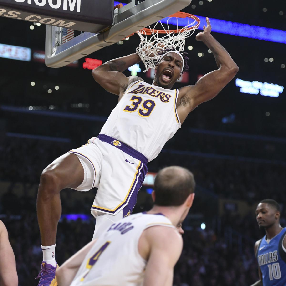 NBA Rumors: Lakers' Dwight Howard to Participate in 2020 Slam Dunk Contest | Bleacher ...