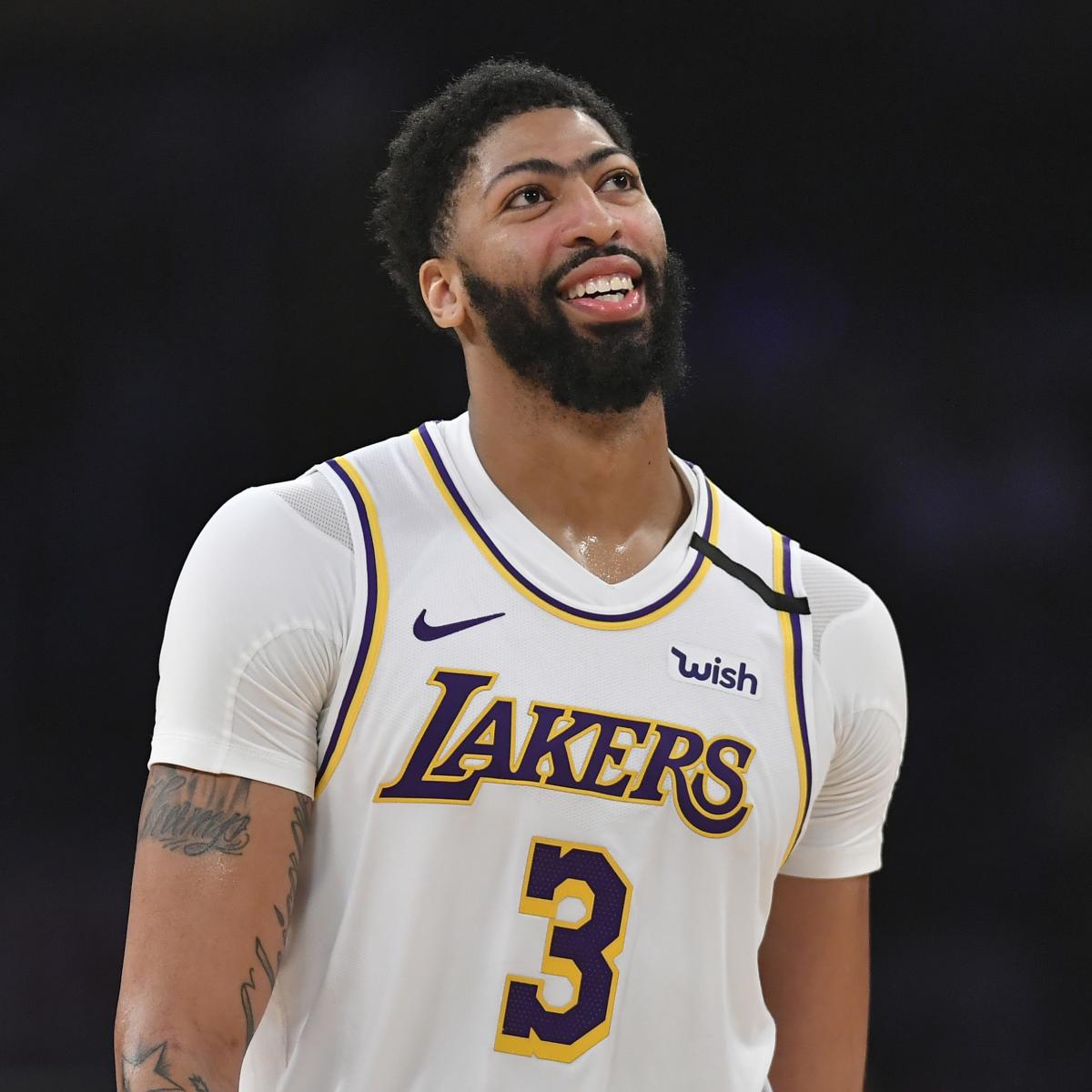 Lakers' Anthony Davis Won't Participate in 2020 NBA All-Star Slam Dunk Contest ...