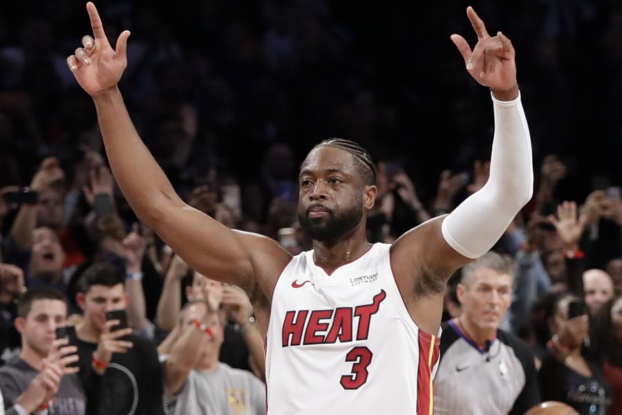 NBA - Flash🔙 to Dwyane Wade's jersey retirement last