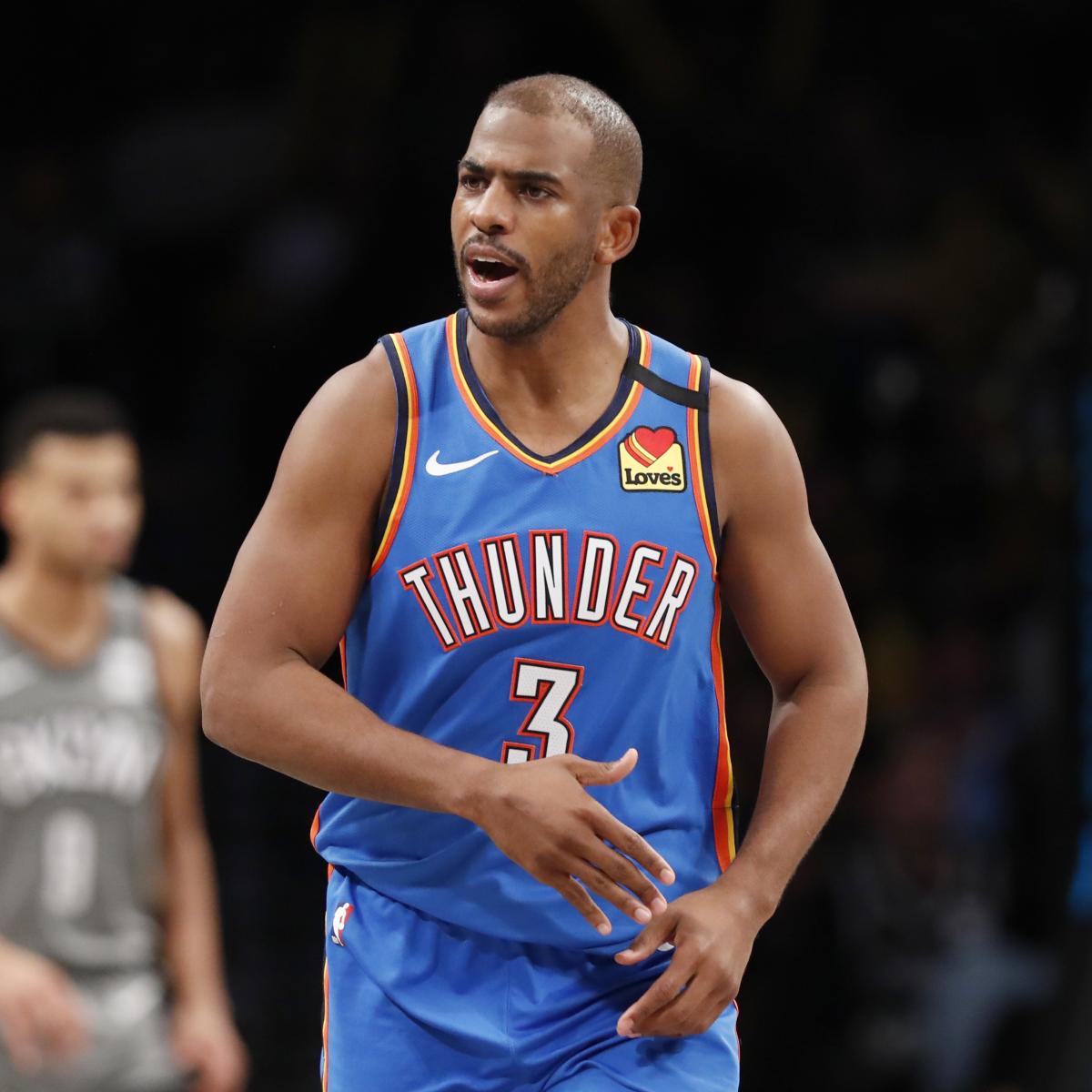 How Chris Paul Made OKC Thunder a Playoff Contender After Westbrook ...