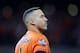 HOUSTON, TEXAS - OCTOBER 30: Carlos Correa #1 of the Houston Astros reacts after hitting an RBI single against the Washington Nationals during the fifth inning in Game Seven of the 2019 World Series at Minute Maid Park on October 30, 2019 in Houston, Texas. (Photo by Elsa/Getty Images)