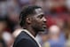 MIAMI, FLORIDA - OCTOBER 23: NFL wide reciever Antonio Brown looks on courtside during the second half between the Miami Heat and the Memphis Grizzlies at American Airlines Arena on October 23, 2019 in Miami, Florida. NOTE TO USER: User expressly acknowledges and agrees that, by downloading and/or using this photograph, user is consenting to the terms and conditions of the Getty Images License Agreement. (Photo by Michael Reaves/Getty Images)