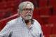 In this March 13, 2019 photo, Micky Arison, Miami Heat managing general partner and chairman of Carnival Cruise Line, walks courtside before the start of an NBA basketball game in Miami. A federal judge has threatened to temporarily block Carnival Corp. from docking cruise ships at ports in the United States as punishment for a possible probation violation. The Miami Herald reports U.S. District Judge Patricia Seitz said Wednesday, April 10, 2019 that she’ll make a decision in June, and she wants company chairman Micky Arison and president Donald Arnold to attend that hearing. (AP Photo/Wilfredo Lee)