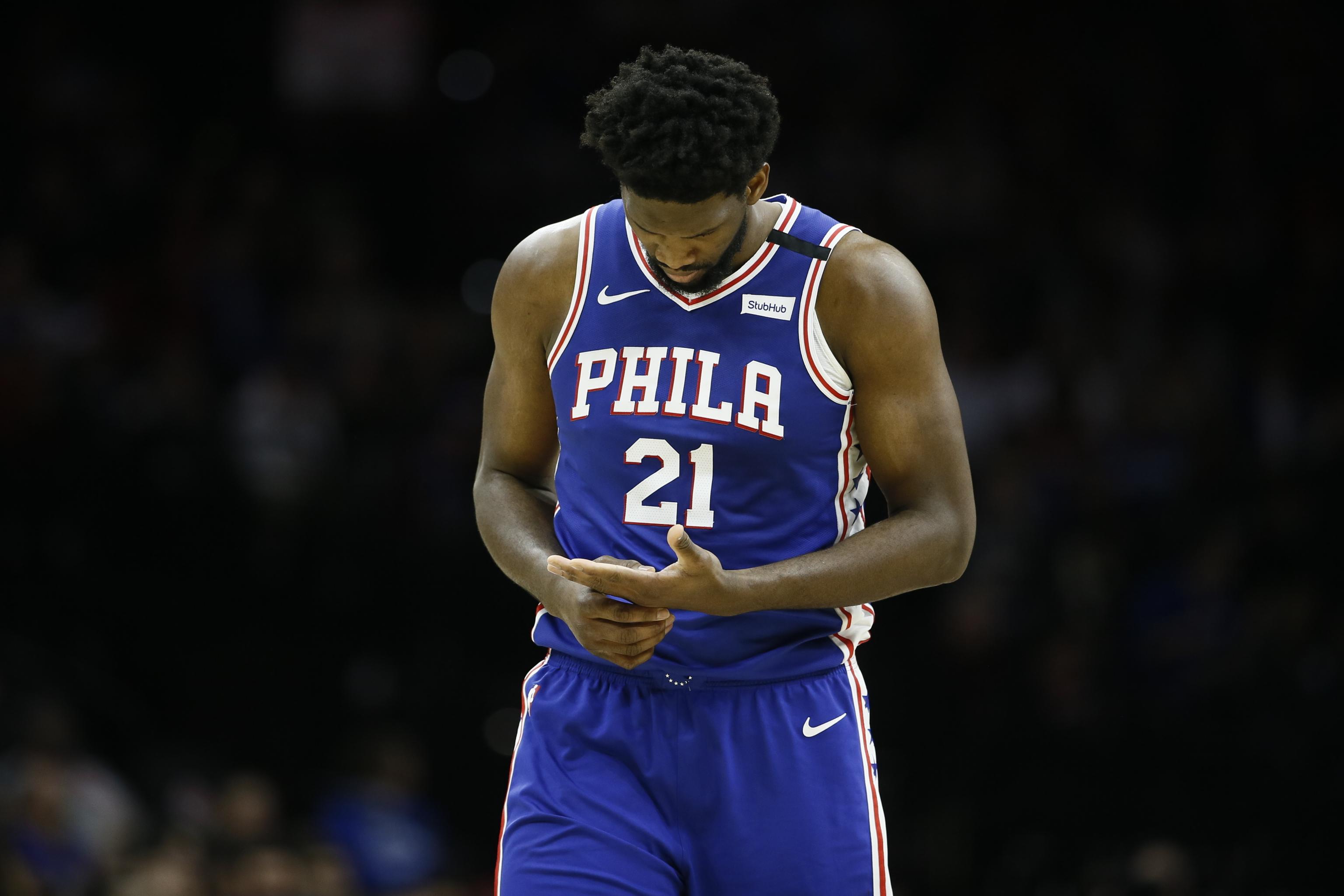 76ers Joel Embiid To Undergo Surgery On Hand Injury Reevaluated